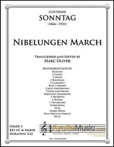 Nibelungen March Concert Band sheet music cover